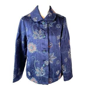 BFA Classics Navy Baby Collar Blazer